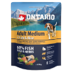 ONTARIO Dog Adult Medium Fish & Rice 0,75kg