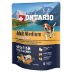 ONTARIO Dog Adult Medium Fish & Rice 0,75kg