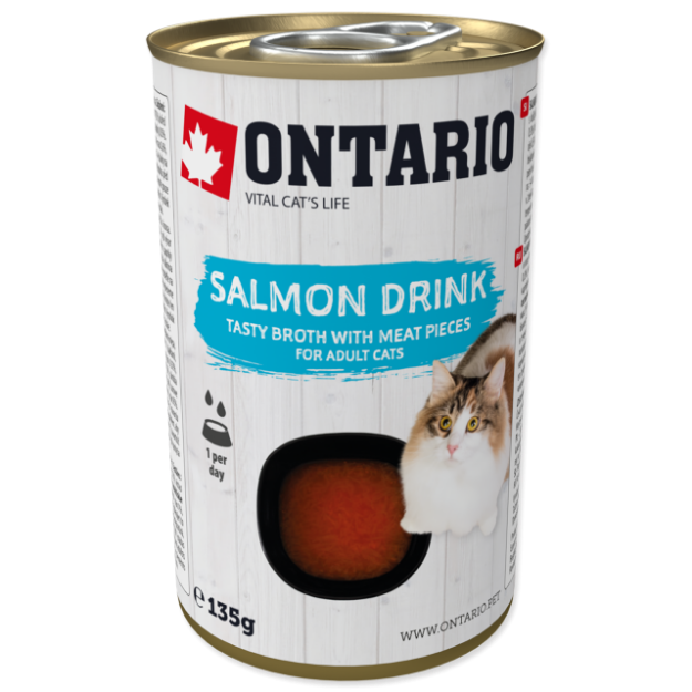 ONTARIO Cat Drink Salmon 135g