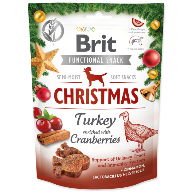 Picture of Pamlsek BRIT Care Dog Functional Snack Christmas Edition  150 g