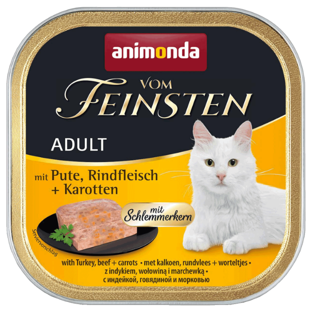 Picture of Paštika ANIMONDA Vom Feinstein krůtí + hovězí + mrkev  100 g